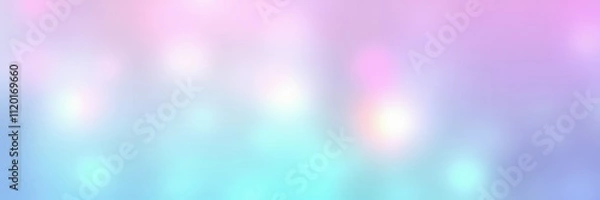 Fototapeta Colorful abstract background with soft hues and blurred lights creating a dreamy atmosphere across the canvas