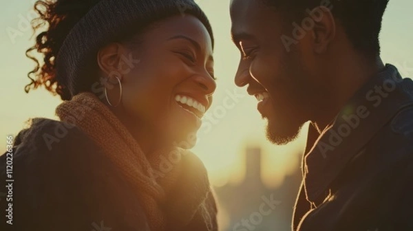 Obraz The Couple in Beautiful Light