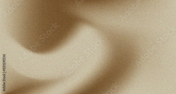 Fototapeta Grainy light brown  background with effects good for adding depth and visual interest to designs