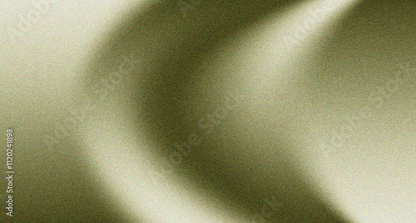 Fototapeta Amazing light Green White Blur Gradient With Noise Grain Textured, Good For Flyer, Poster