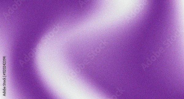 Fototapeta Amazing purple white gradient abstract background Rough surface, grain noise product backdrop design illustration