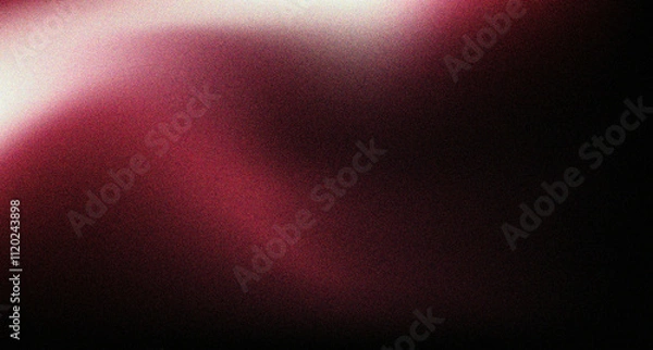 Fototapeta Dark red pink white black grainy abstract modern gradient background for your graphic design
