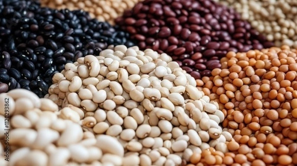 Fototapeta Plant-based proteins have become a popular alternative to animal proteins in modern diets