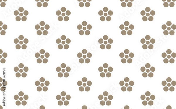 Obraz 和柄背景　パターンスウォッチ