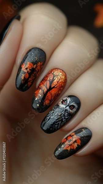 Obraz 動物のネイルアート