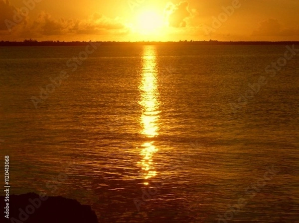 Obraz Sunset reflecting on the sea