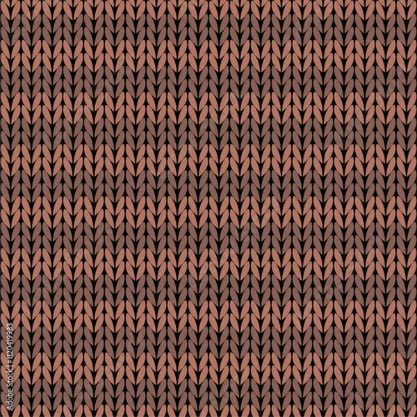 Obraz  Knitted background pattern wallpaper knitting decorative print handmade textile knitting handiwork