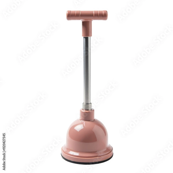 Fototapeta plunger isolated on white background, Handle PNG