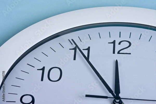 Fototapeta clock and money