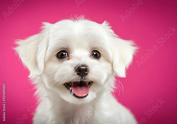 Obraz 말티즈 애완동물 반려견 말티푸 애완견 개 강아지 