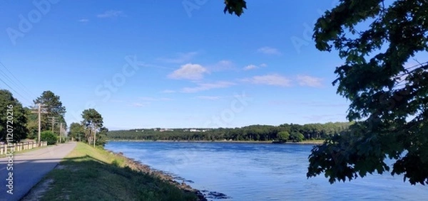 Obraz Sagamore Bridge Walkway