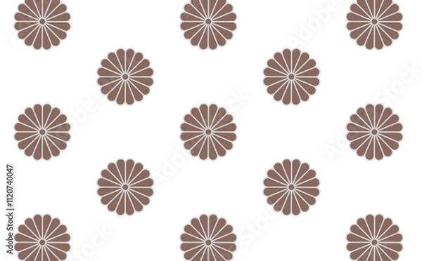 Obraz 和柄背景　パターンスウォッチ