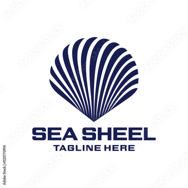 Obraz Sea Sheel Logo Abstract Luxury