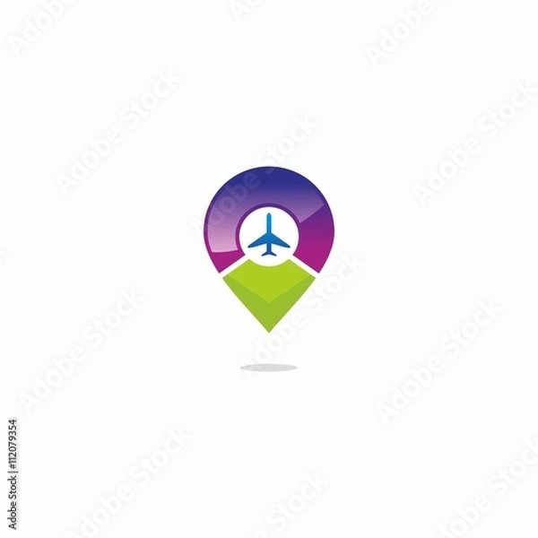 Obraz Travel Logo Icon