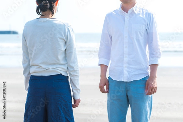 Obraz 向き合うカップル