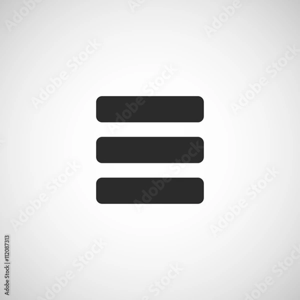 Fototapeta menu icon