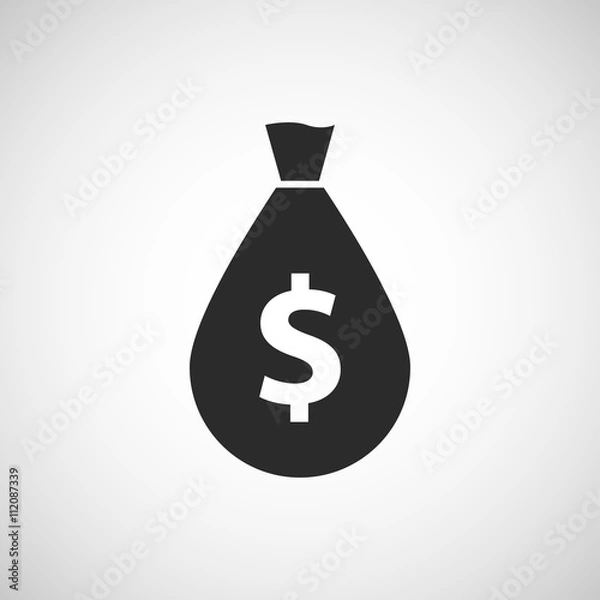 Obraz money bag icon