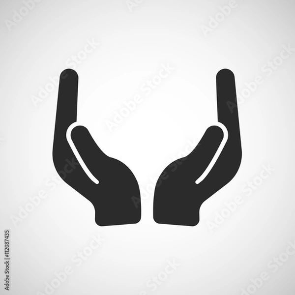 Obraz prayer hands icon