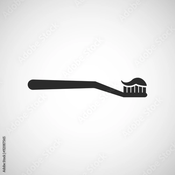 Obraz toothbrush icon