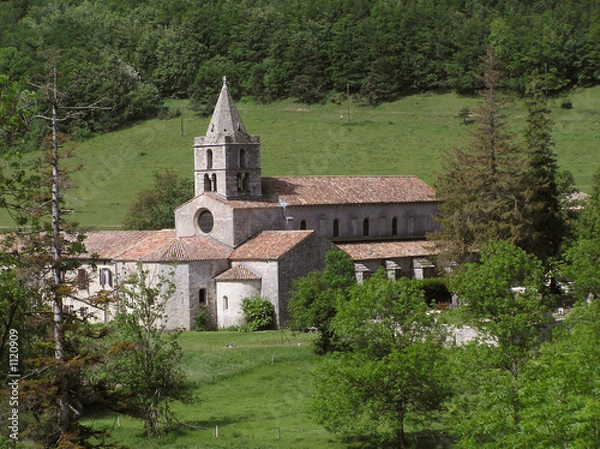 Fototapeta 0345-abbaye de leoncel, vercors