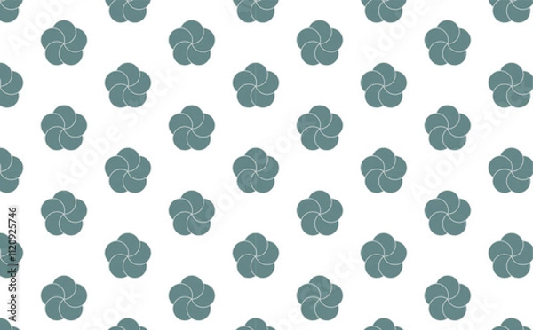 Obraz 和柄背景　パターンスウォッチ