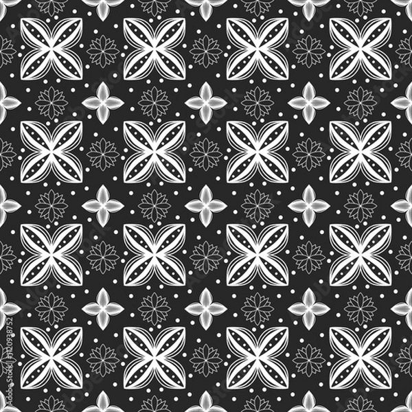 Obraz seamless pattern with flower