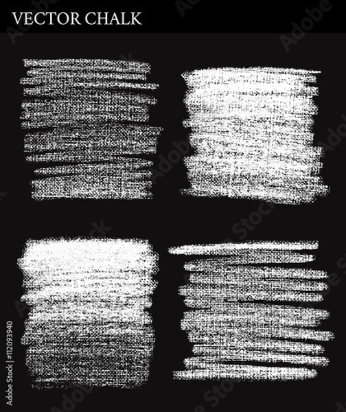 Fototapeta Wektor wartość tonu kredy