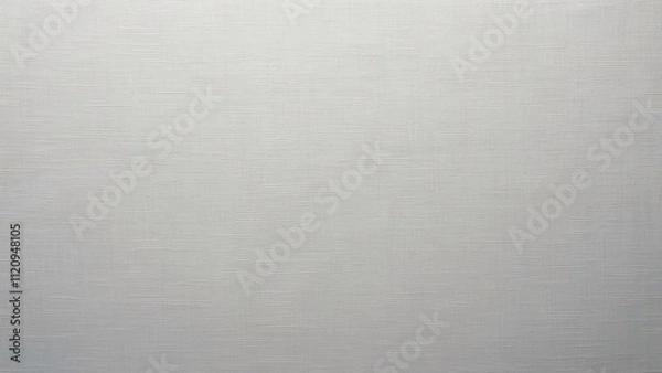 Fototapeta High-Resolution Light Gray Woven Fabric Texture, Professional Top View Background Image in Natural Lighting