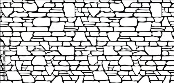 Obraz Seamless stone texture.
