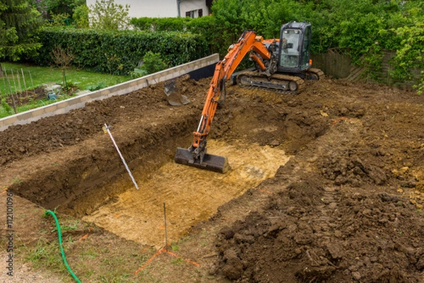 Obraz otwór na basen