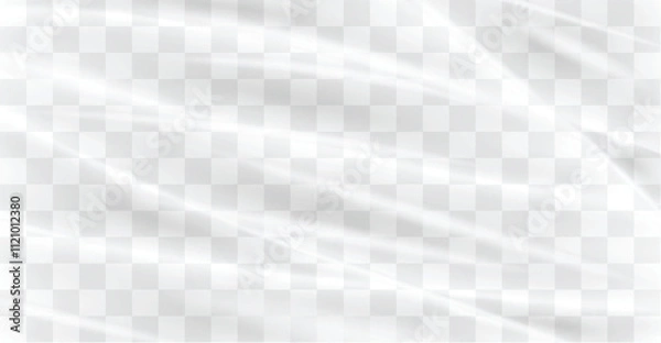 Obraz Transparent plastic wrap texture