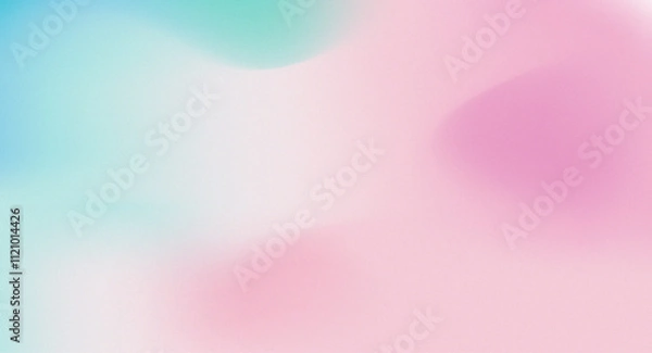 Obraz Modern blurred background with pink and blue gradient