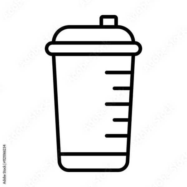 Fototapeta Shake Icon