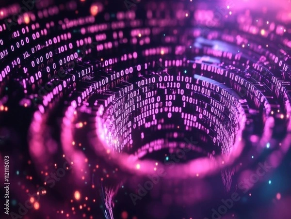 Fototapeta Exploring data visualization techniques digital realm graphic design abstract top-down view data representation concepts