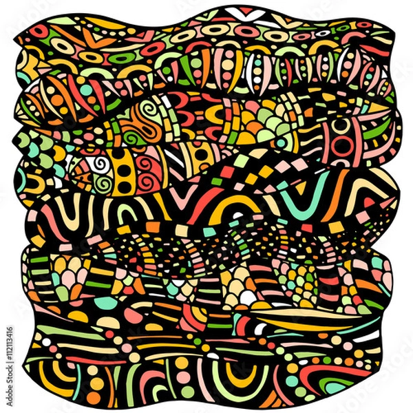 Fototapeta ethnic pattern vector illustration