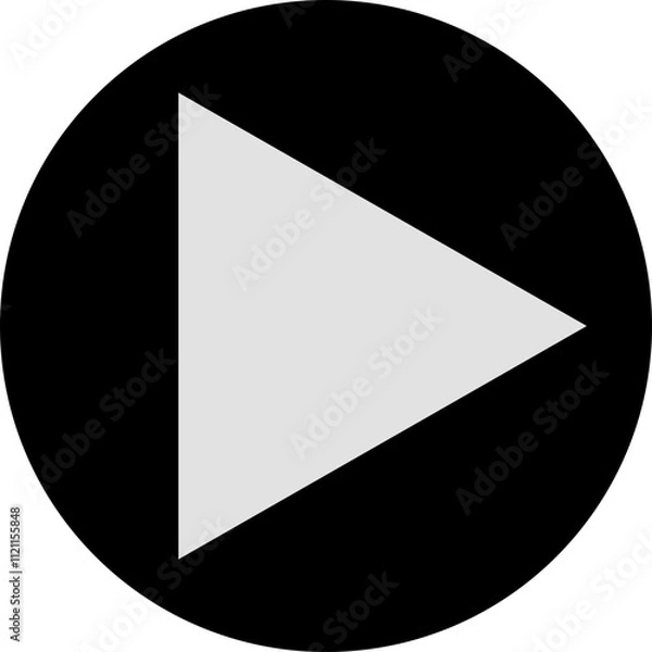 Fototapeta play icon button