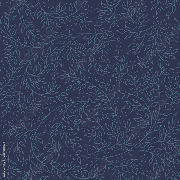 Fototapeta Floral seamless pattern