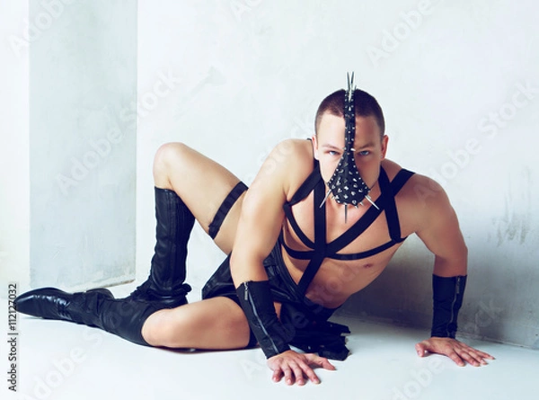 Fototapeta dance in the studio