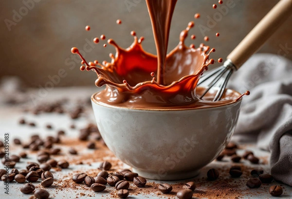 Obraz chocolate with cinnamon