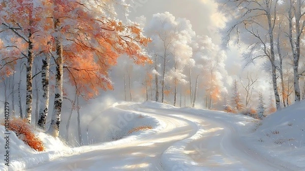 Obraz autumn in the forest