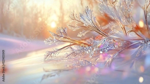 Obraz abstract christmas tree