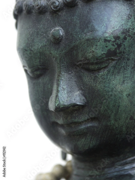 Obraz tête de bouddha, gros plan-2