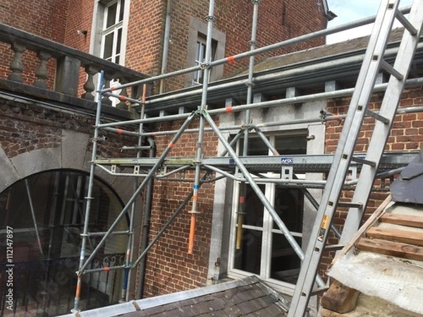Fototapeta Gerüstbau