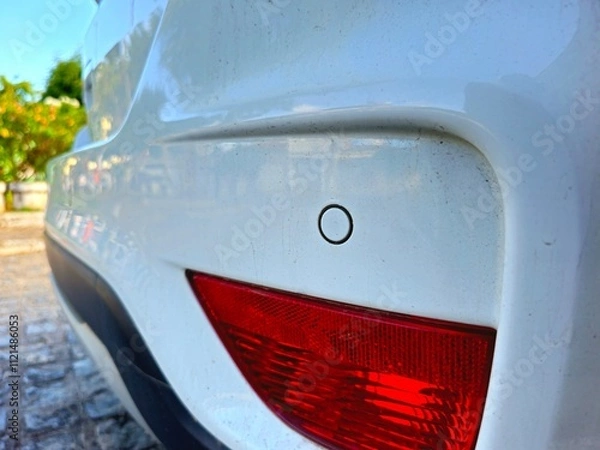 Fototapeta Sensor de ré de veículo. 