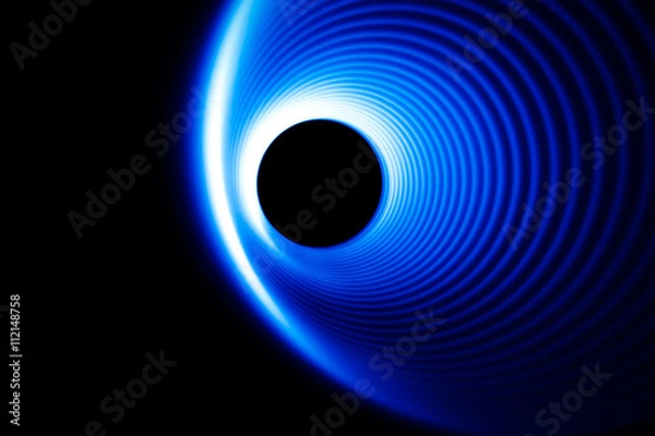 Obraz Sound waves in the dark