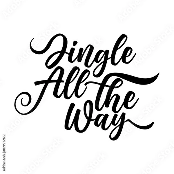 Fototapeta jingle all the way