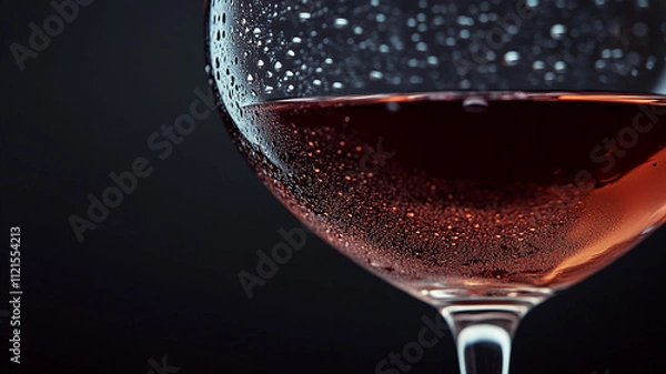 Obraz red wine in glass