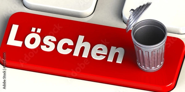 Obraz Löschen müll