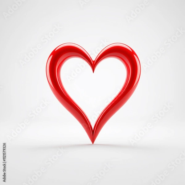 Fototapeta Elegant Heart Shape
