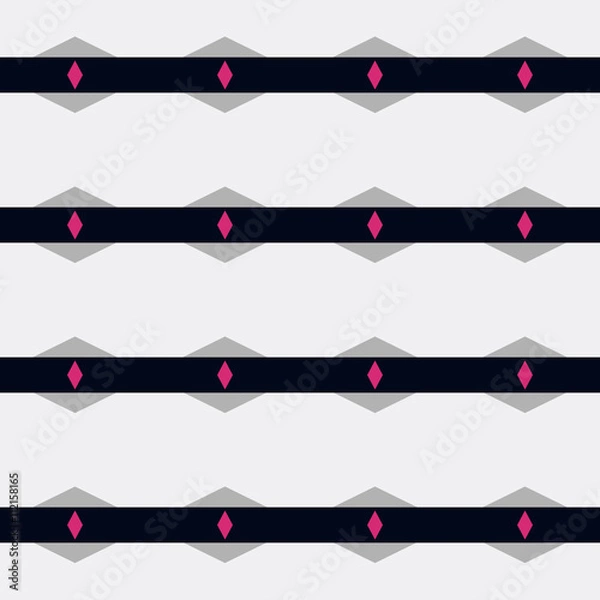 Obraz Modern stylish texture. Repeating geometric tiles. Composition from triangles and lines